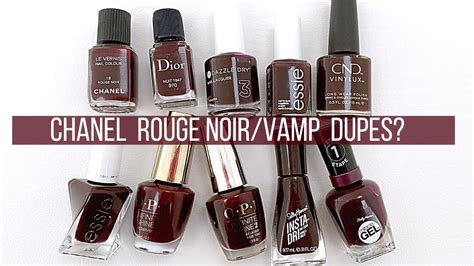 dior nail polish dupe|chanel rouge noir gel dupe.